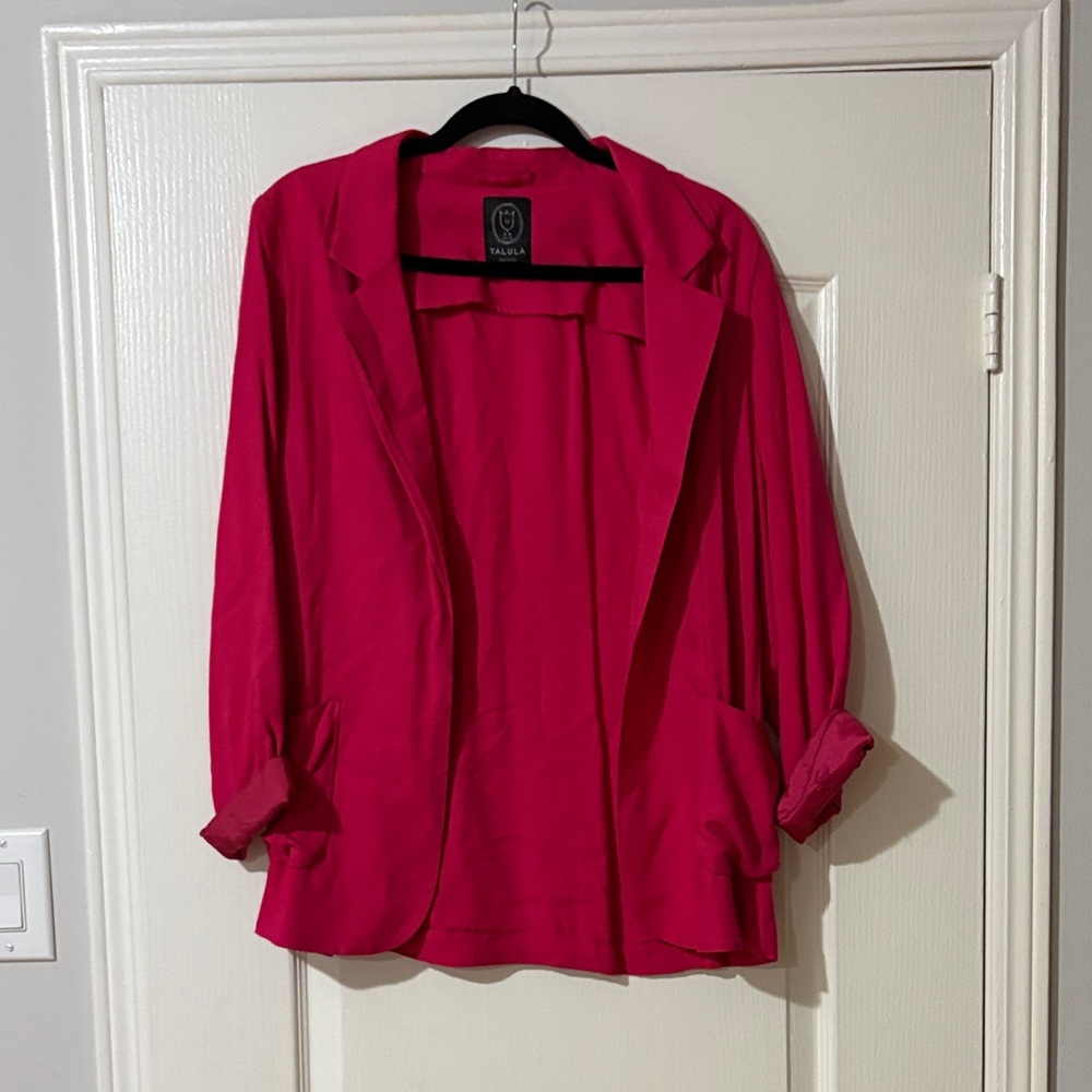 Talula Vibrant Pink Blazer